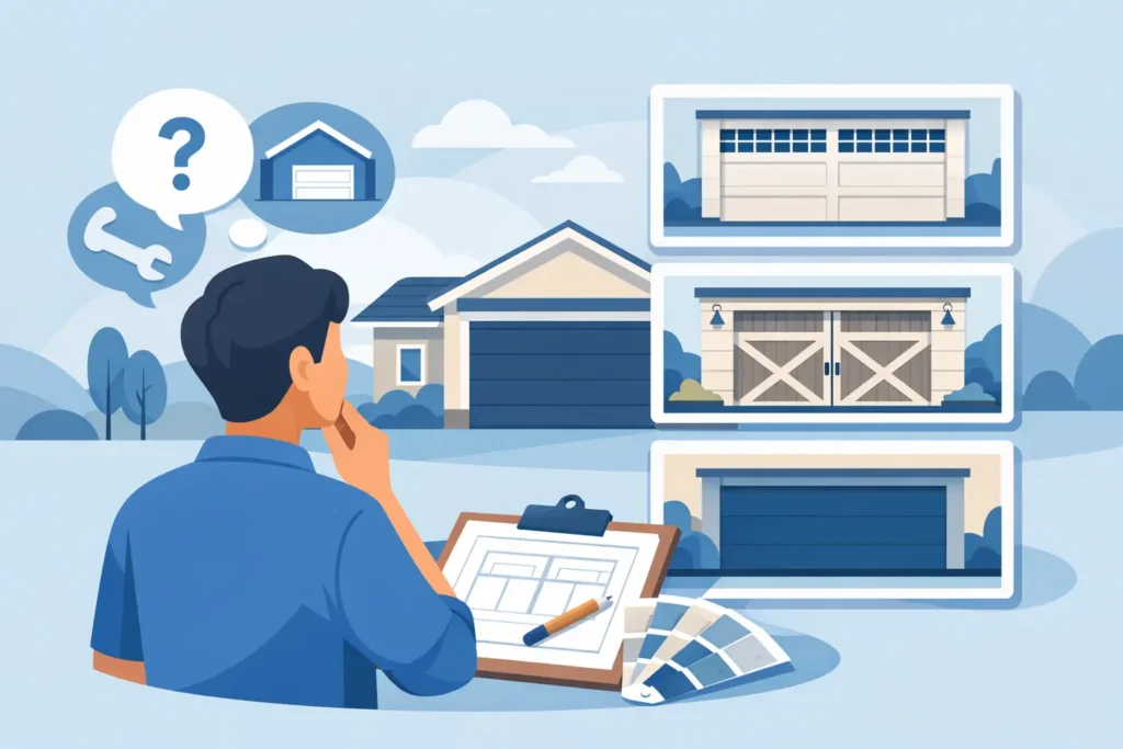 How to Choose Garage Door Style