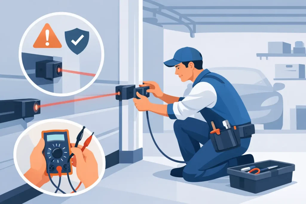 How to Fix Garage Sensors Fast and Safely