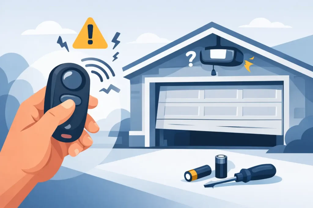 Why Garage Door Remote Stopped Working