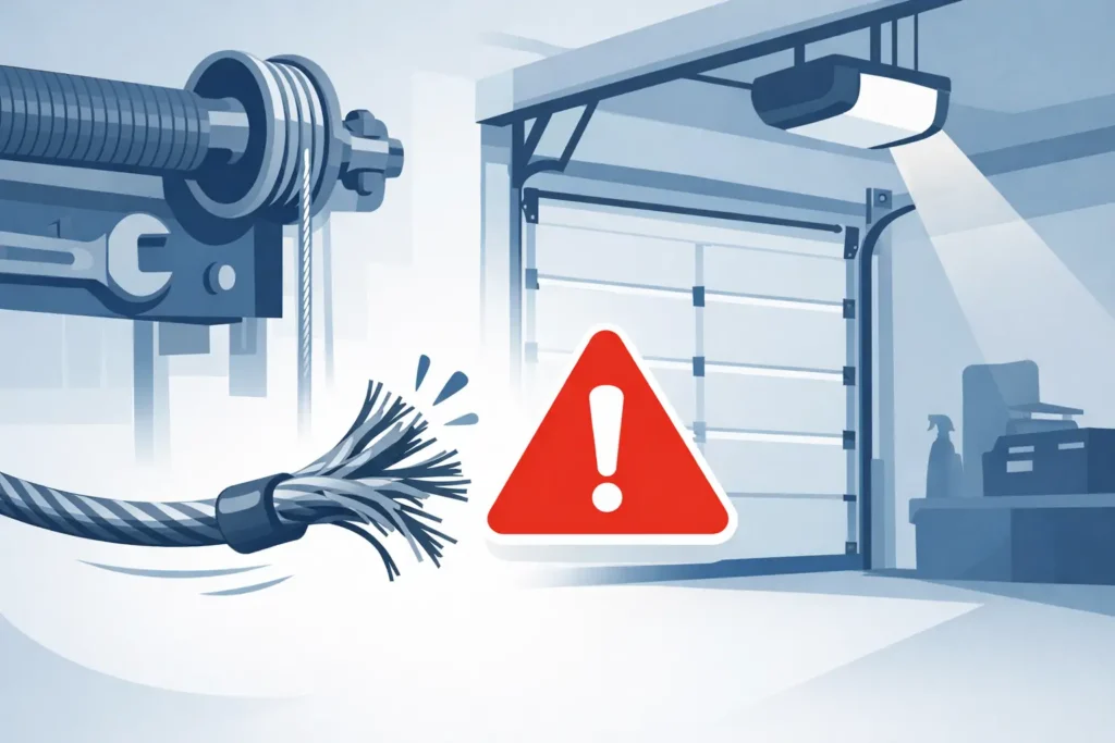 Garage Cable Fraying Warning Signs to Act On