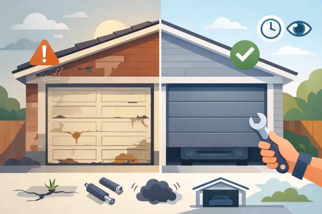 When Should Garage Door Be Replaced? 8 Signs